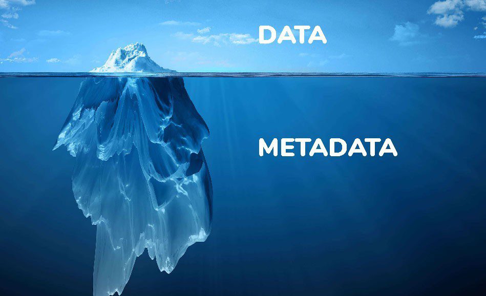 Metadata is like the part of the Data Iceberg that is underwater